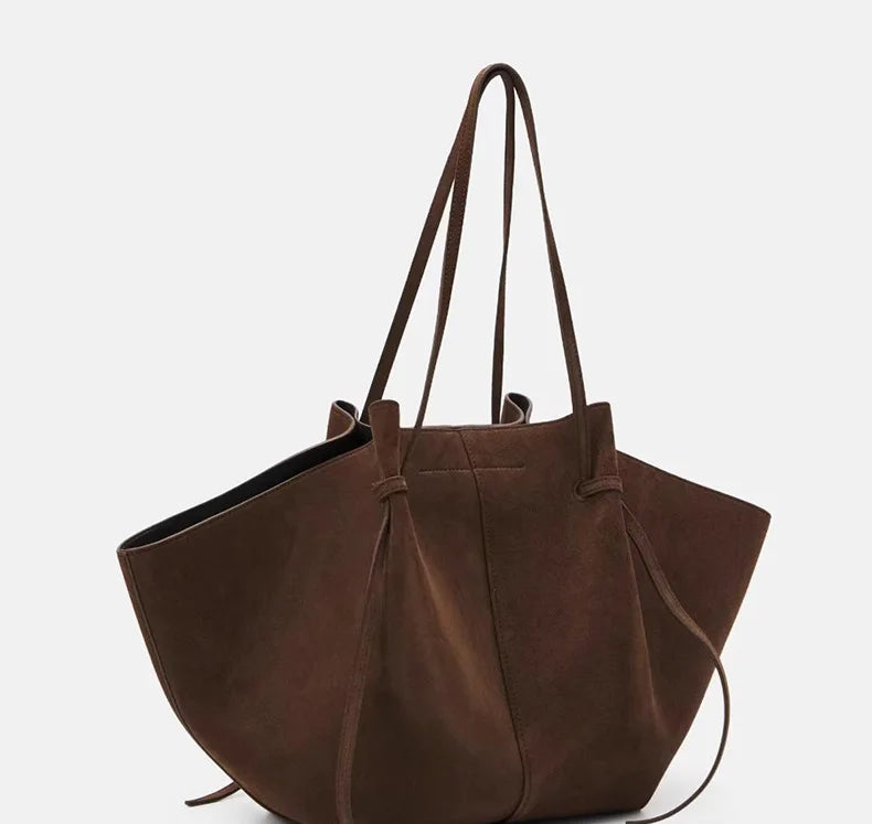 Ava Suede Tote