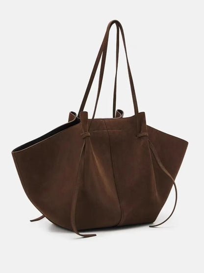 Ava Suede Tote