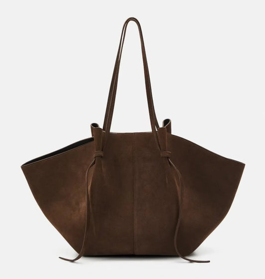 Ava Suede Tote